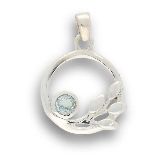 Get your Delicate Blue Topaz Sterling Silver Pendant online now or in store at Forever Gems in Franschhoek, South Africa