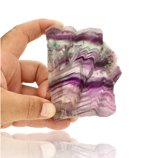 Get your Fluorite Polished Slice – Clarity & Calm online now or in store at Forever Gems in Franschhoek, South Africa