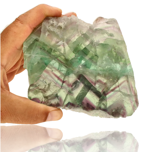 Get your Fluorite Polished Slice – Focus & Serenity online now or in store at Forever Gems in Franschhoek, South Africa