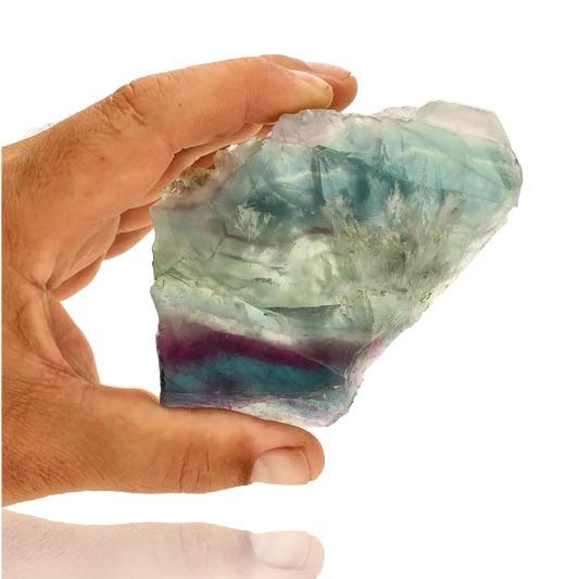 Get your Fluorite Crystal Slice – Waves of Wisdom online now or in store at Forever Gems in Franschhoek, South Africa
