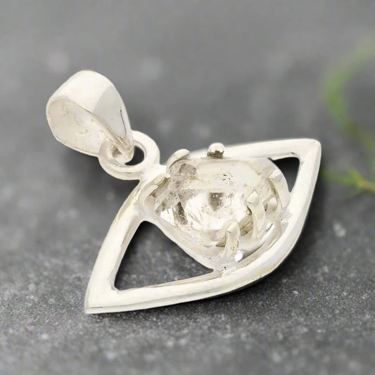 Get your Herkimer Diamond Eye Sterling Silver Necklace online now or in store at Forever Gems in Franschhoek, South Africa