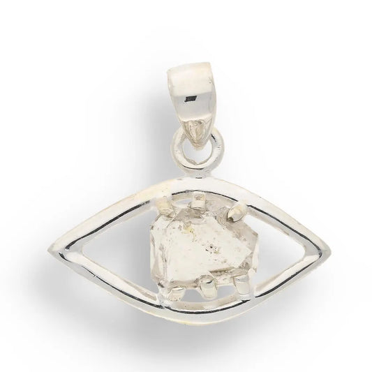 Get your Herkimer Diamond Eye Sterling Silver Necklace online now or in store at Forever Gems in Franschhoek, South Africa