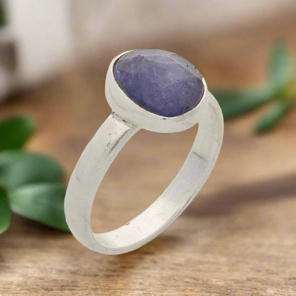 Get your Tanzanite Dreams Sterling Silver Ring online now or in store at Forever Gems in Franschhoek, South Africa