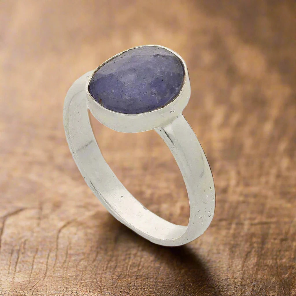 Get your Tanzanite Dreams Sterling Silver Ring online now or in store at Forever Gems in Franschhoek, South Africa