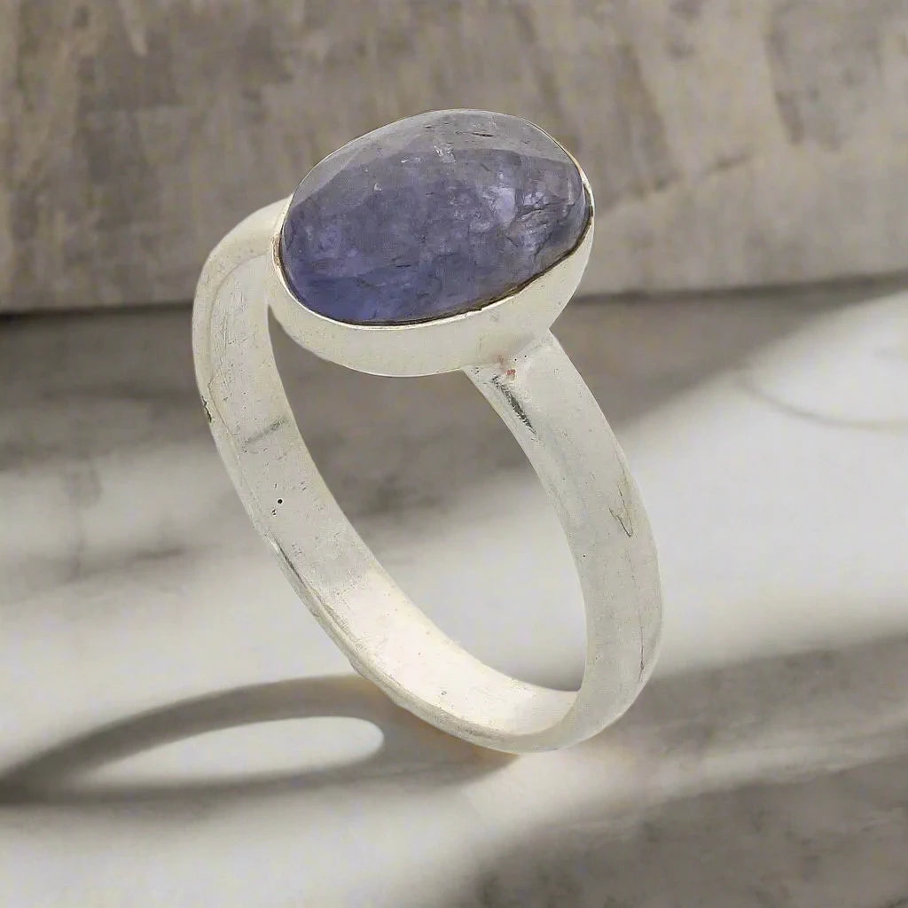 Get your Tanzanite Dreams Sterling Silver Ring online now or in store at Forever Gems in Franschhoek, South Africa