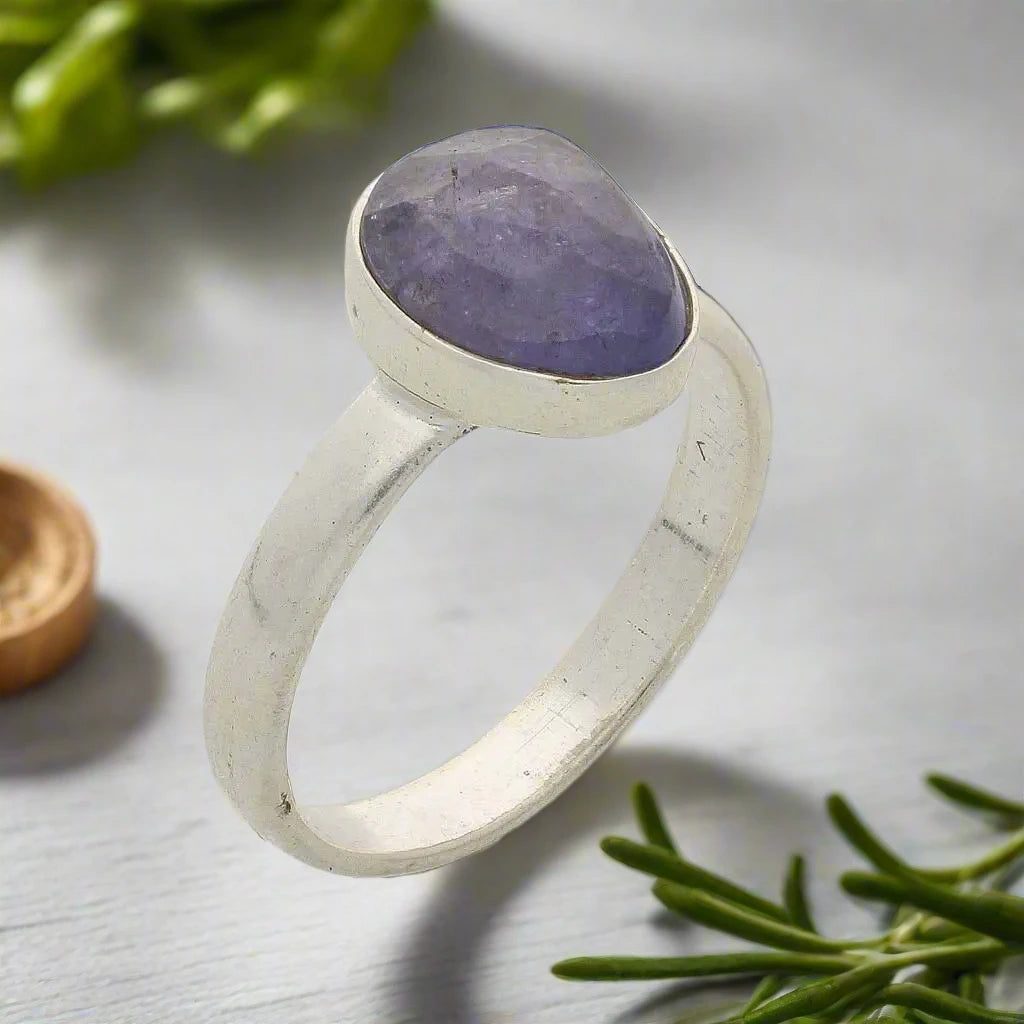 Get your Tanzanite Dreams Sterling Silver Ring online now or in store at Forever Gems in Franschhoek, South Africa