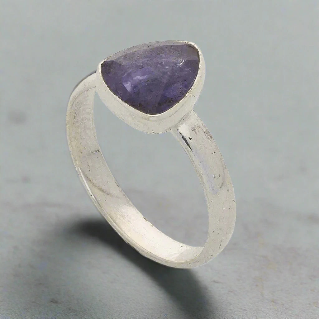 Get your Tanzanite Dreams Sterling Silver Ring online now or in store at Forever Gems in Franschhoek, South Africa