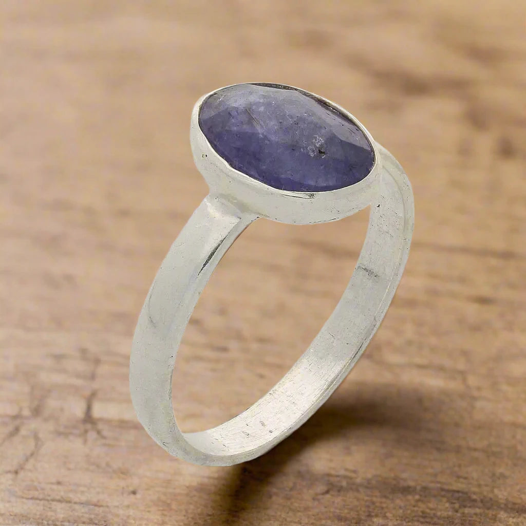 Get your Tanzanite Dreams Sterling Silver Ring online now or in store at Forever Gems in Franschhoek, South Africa