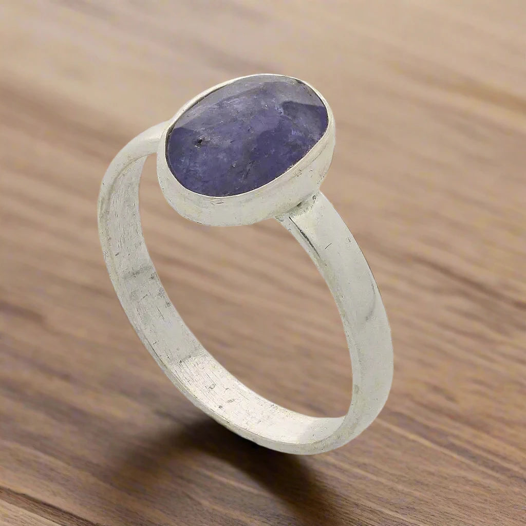 Get your Tanzanite Dreams Sterling Silver Ring online now or in store at Forever Gems in Franschhoek, South Africa