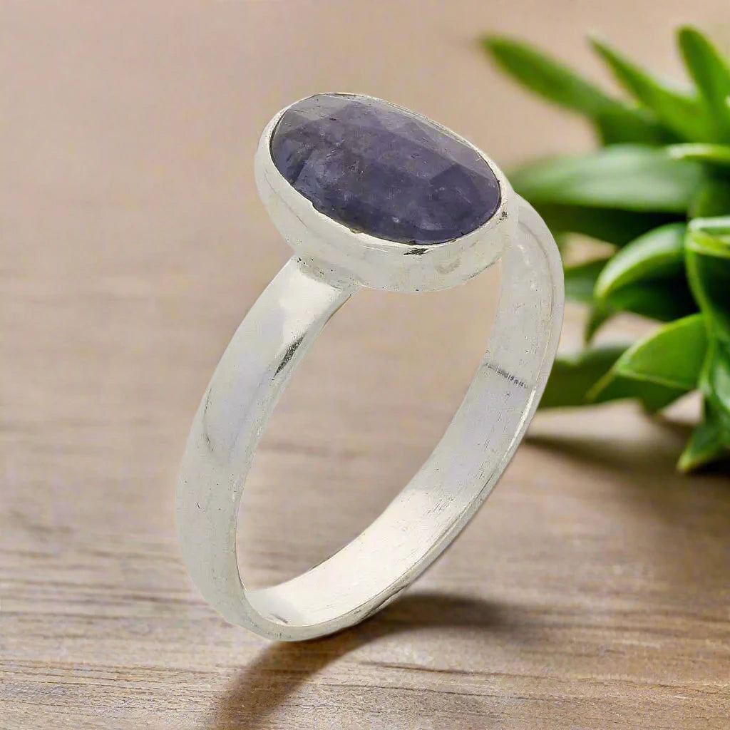 Get your Tanzanite Dreams Sterling Silver Ring online now or in store at Forever Gems in Franschhoek, South Africa
