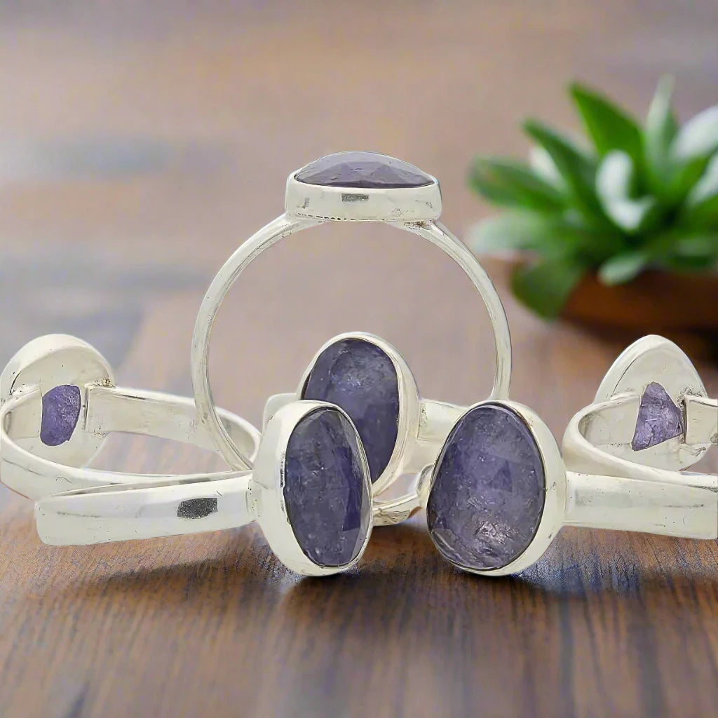 Get your Tanzanite Dreams Sterling Silver Ring online now or in store at Forever Gems in Franschhoek, South Africa