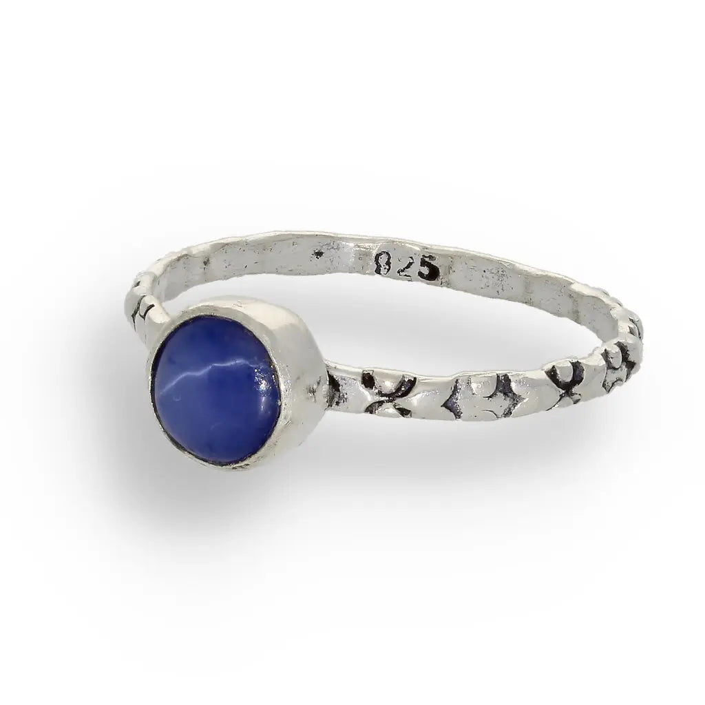 Get your "Celestial Dreams" Sterling Silver Star Sapphire Stackable Ring - September Birthstone online now or in store at Forever Gems in Franschhoek, South Africa