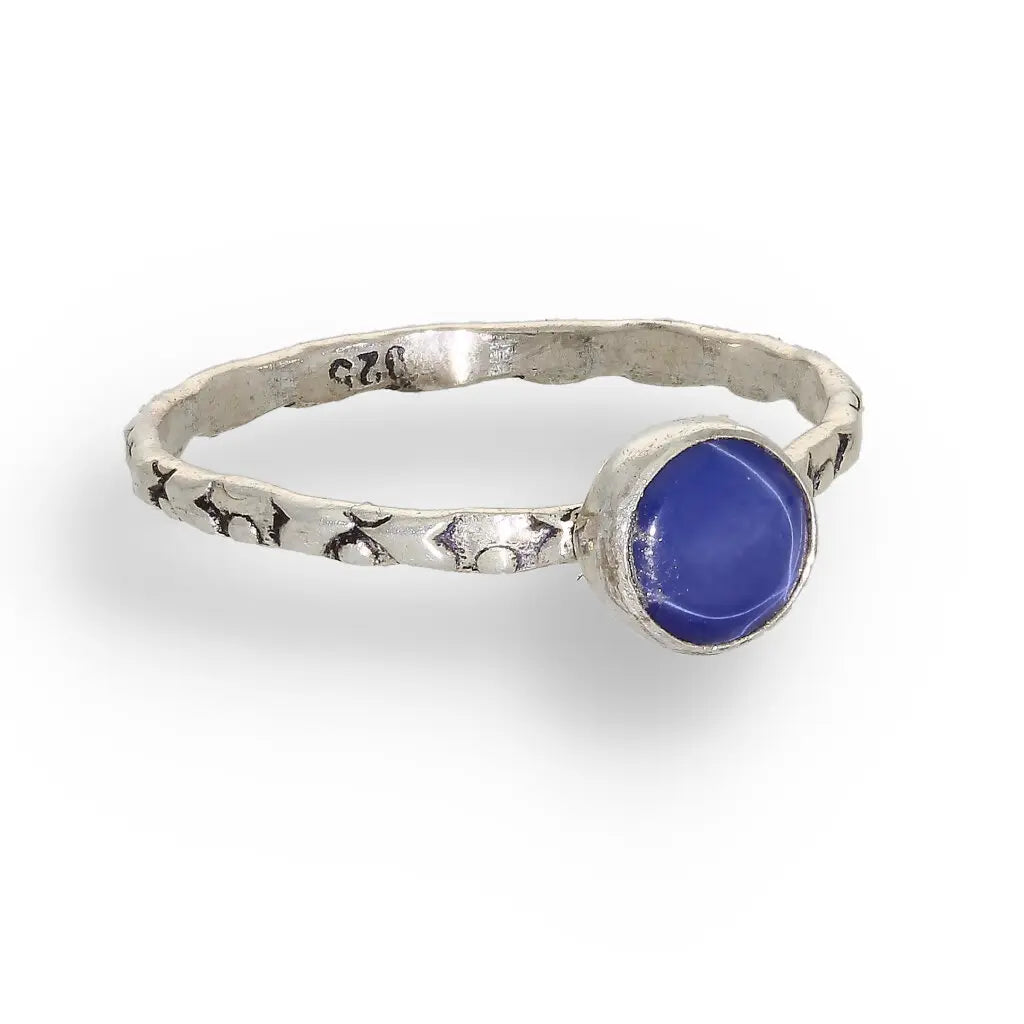 Get your "Celestial Dreams" Sterling Silver Star Sapphire Stackable Ring - September Birthstone online now or in store at Forever Gems in Franschhoek, South Africa