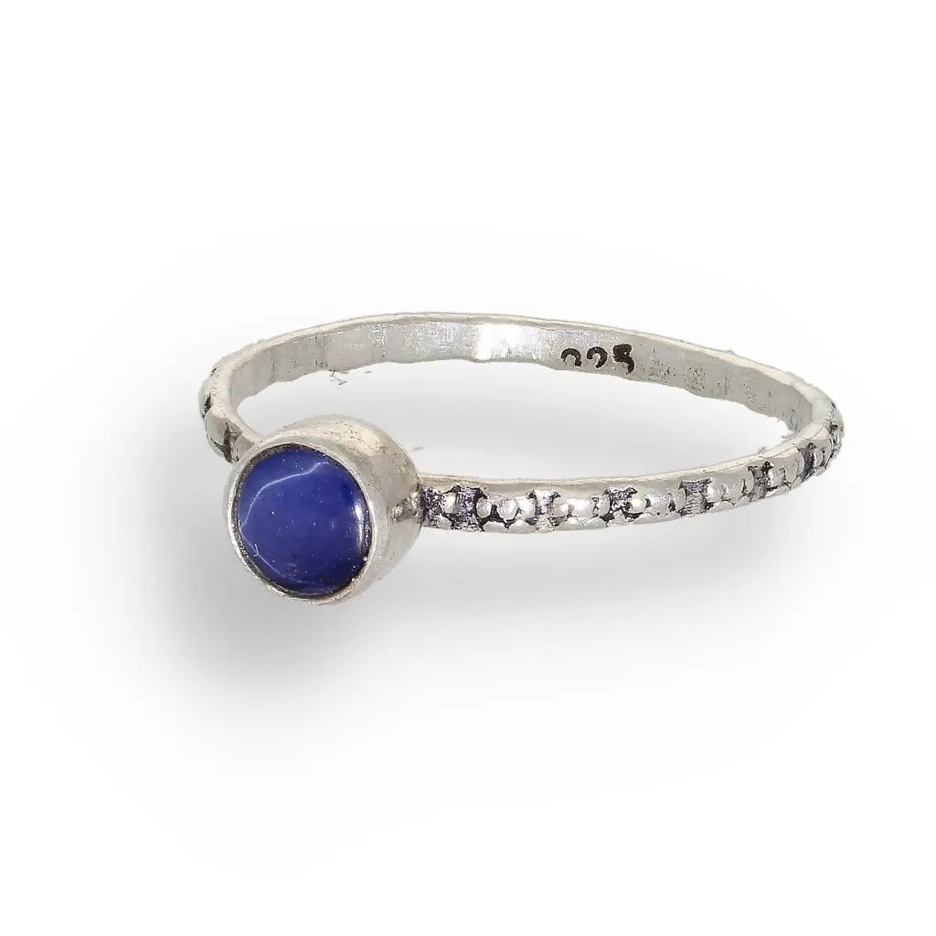 Get your "Celestial Dreams" Sterling Silver Star Sapphire Stackable Ring - September Birthstone online now or in store at Forever Gems in Franschhoek, South Africa