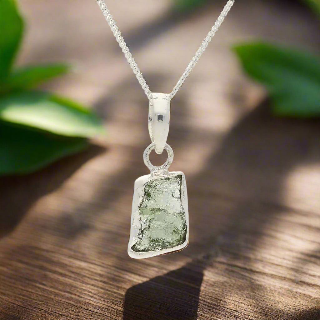 Get your Moldavite Transformation Necklace – 100% Real Gem online now or in store at Forever Gems in Franschhoek, South Africa