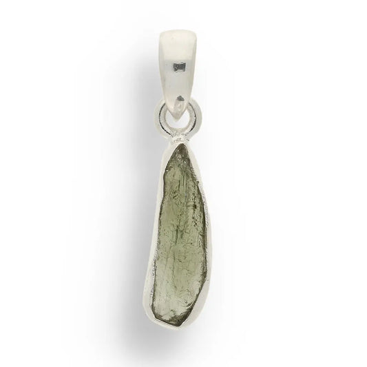 Get your Moldavite Cosmic Necklace – Real Gem in Silver Shine online now or in store at Forever Gems in Franschhoek, South Africa