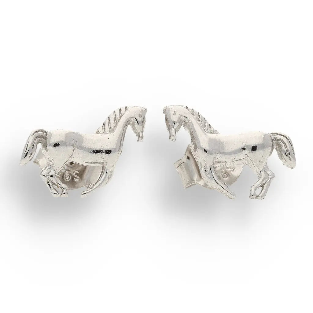 Get your Sterling Silver Galloping Horse Stud Earrings online now or in store at Forever Gems in Franschhoek, South Africa