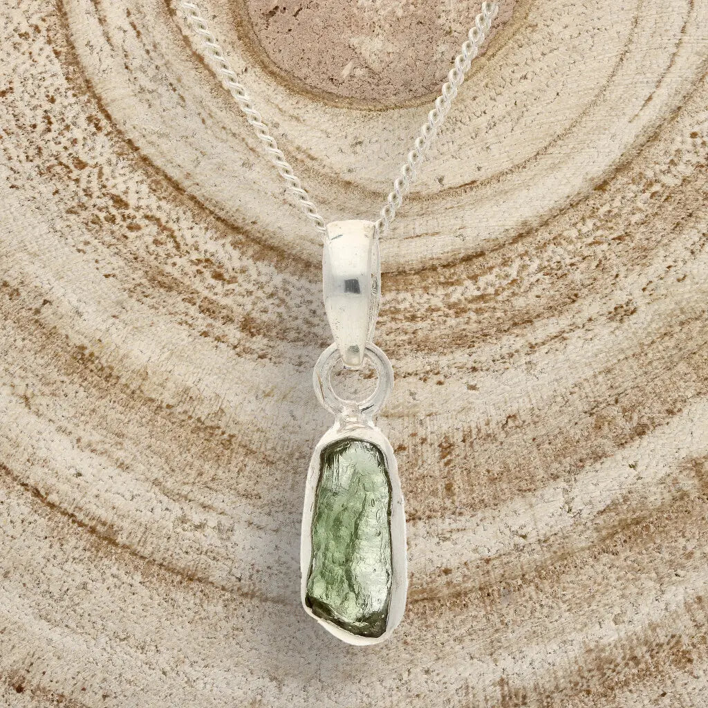 Get your Moldavite Magic Necklace – Authentic Gem from Czechia online now or in store at Forever Gems in Franschhoek, South Africa