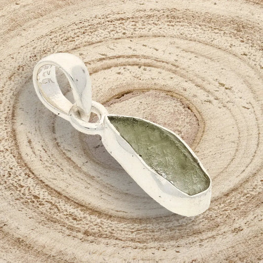 Get your Moldavite Silver Amulet – Authentic Czech Origin Gem online now or in store at Forever Gems in Franschhoek, South Africa