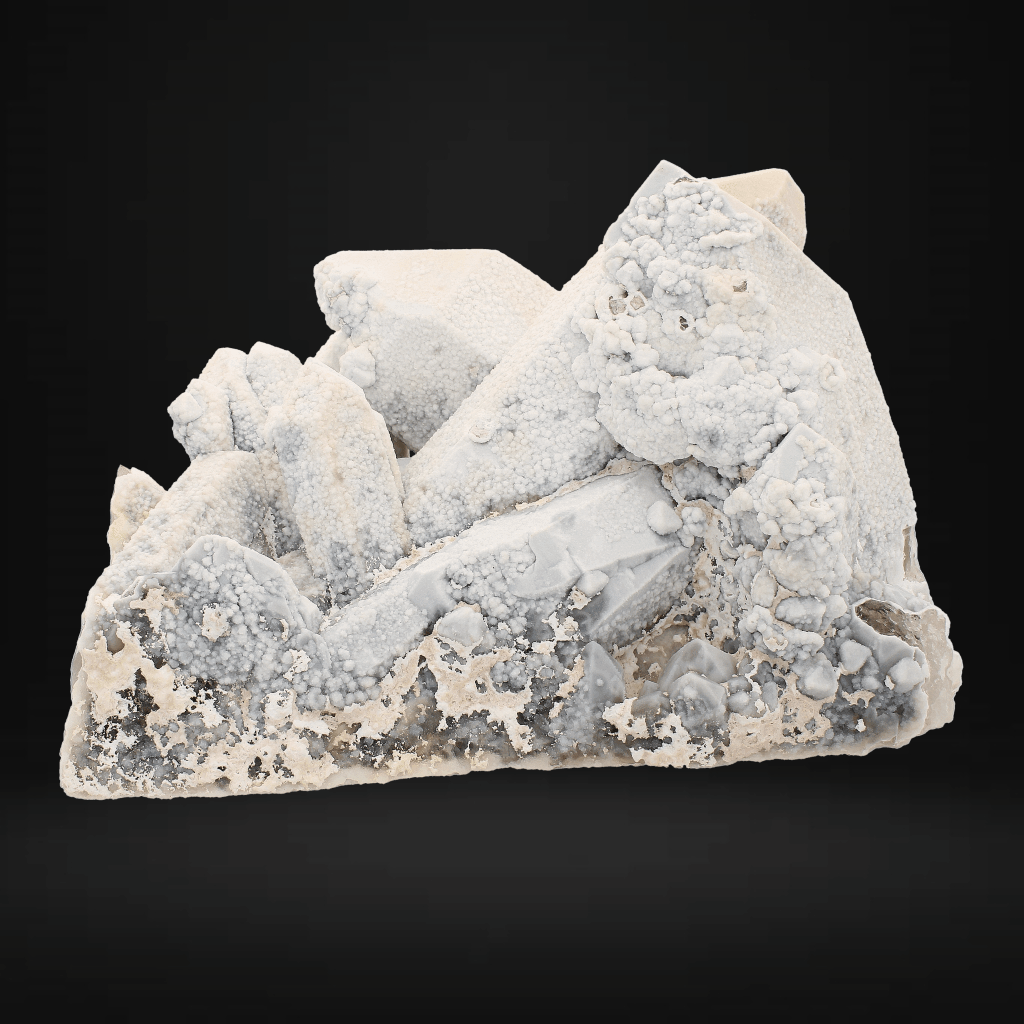 Get your Calcite Coated Smoky Quartz Cluster online now or in store at Forever Gems in Franschhoek, South Africa