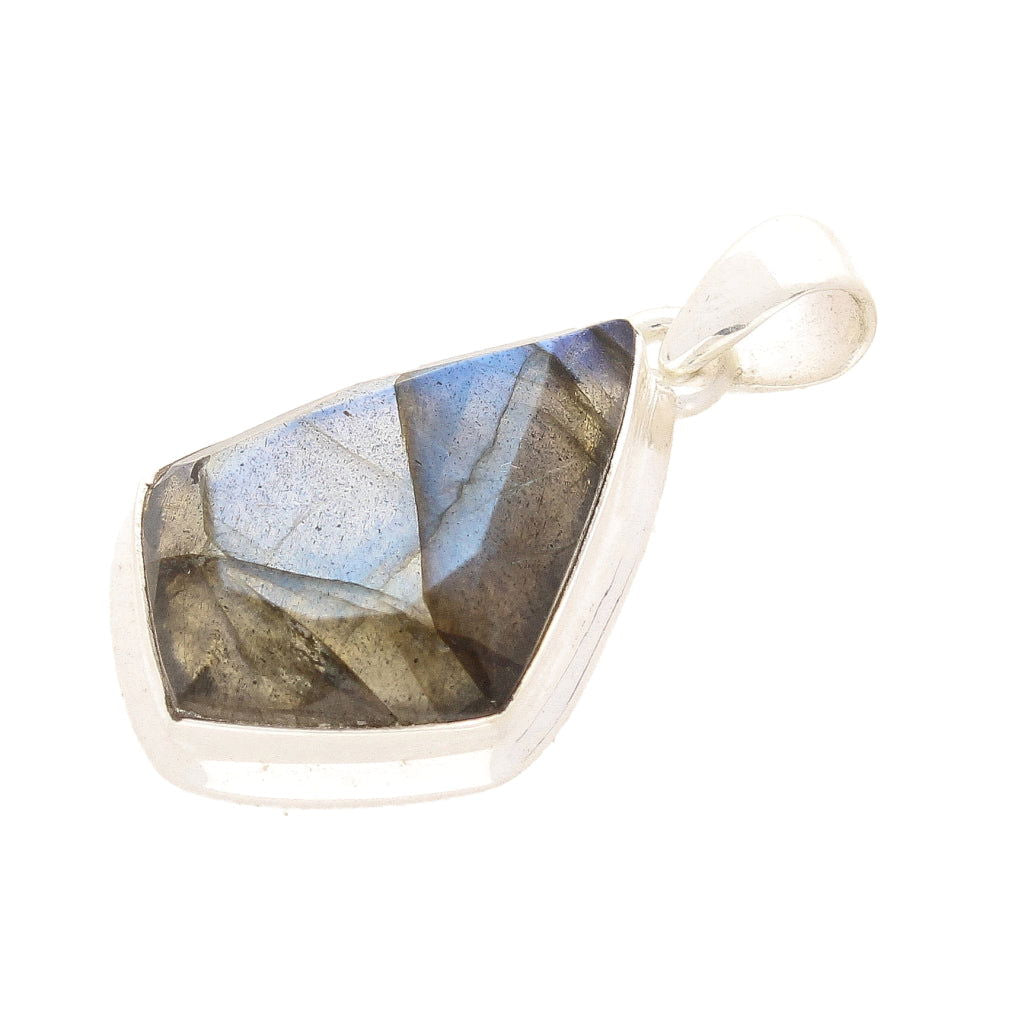 Get your Faceted Labradorite Sterling Silver Necklace online now or in store at Forever Gems in Franschhoek, South Africa
