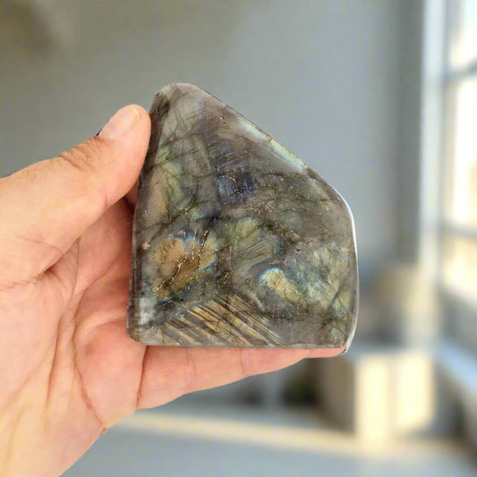 Get your Labradorite Freeform – Glimmering Northern Lights Stone online now or in store at Forever Gems in Franschhoek, South Africa