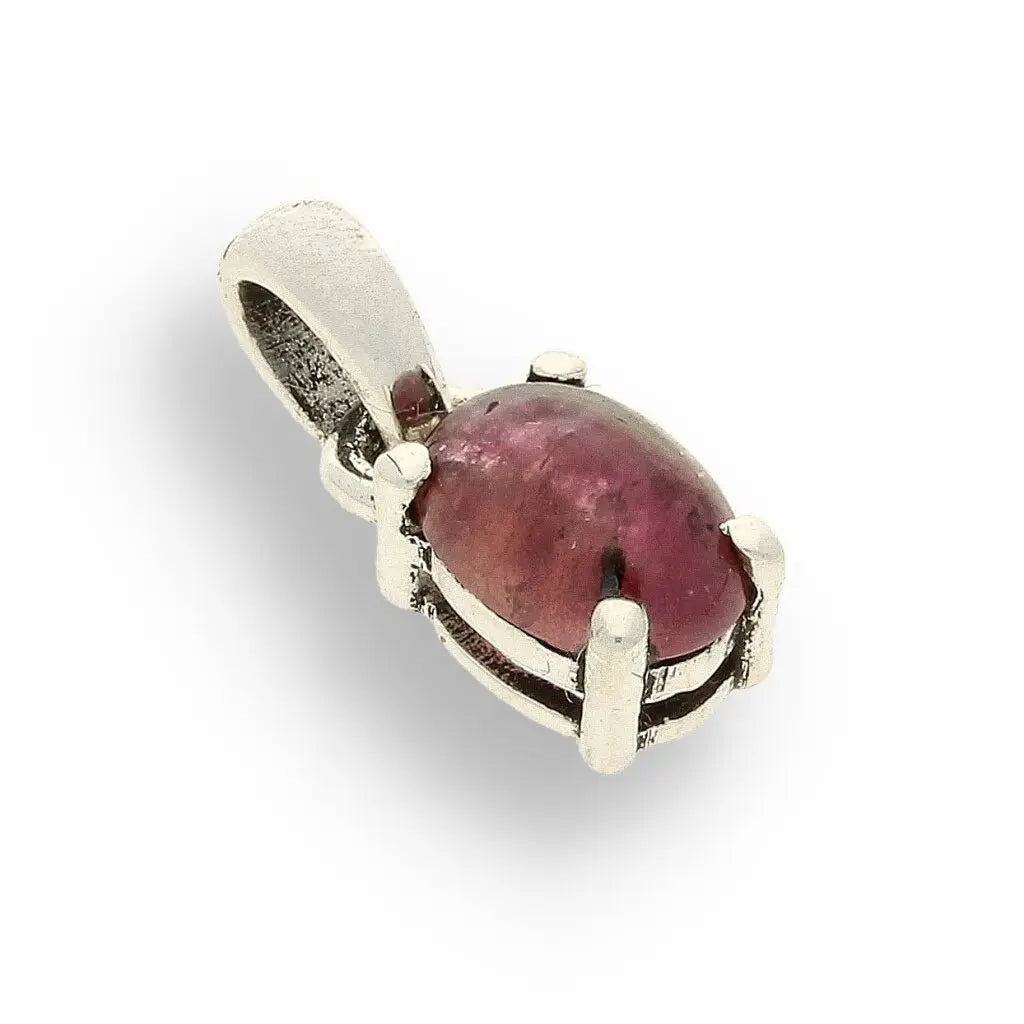Get your Pink Tourmaline "Rose Garden Dreams" Sterling Silver Necklace online now or in store at Forever Gems in Franschhoek, South Africa