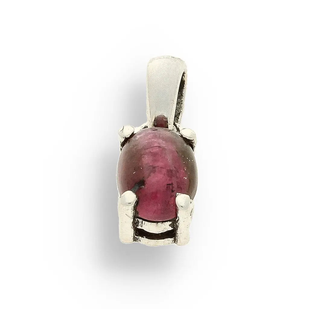 Get your Pink Tourmaline "Rose Garden Dreams" Sterling Silver Necklace online now or in store at Forever Gems in Franschhoek, South Africa