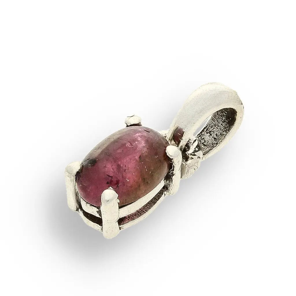 Get your Pink Tourmaline "Rose Garden Dreams" Sterling Silver Necklace online now or in store at Forever Gems in Franschhoek, South Africa