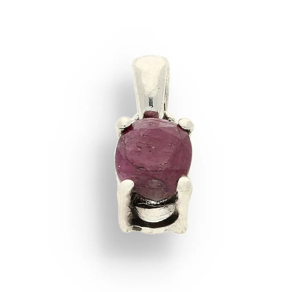 Get your Ruby "Crimson Passion" Sterling Silver Necklace online now or in store at Forever Gems in Franschhoek, South Africa