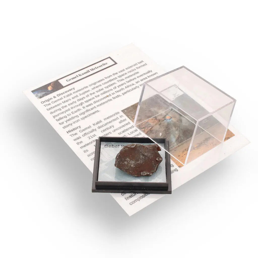 Get your 17g Authentic Gebel Kamil Meteorite – Crater-Born Collector’s Gem online now or in store at Forever Gems in Franschhoek, South Africa