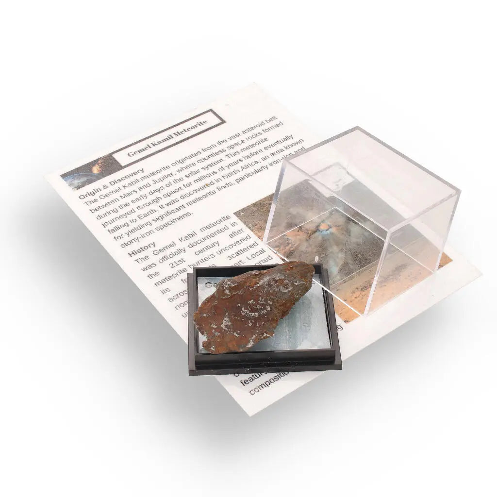 Buy your 31g Gebel Kamil Meteorite – Cosmic Crash Treasure online now or in store at Forever Gems in Franschhoek, South Africa