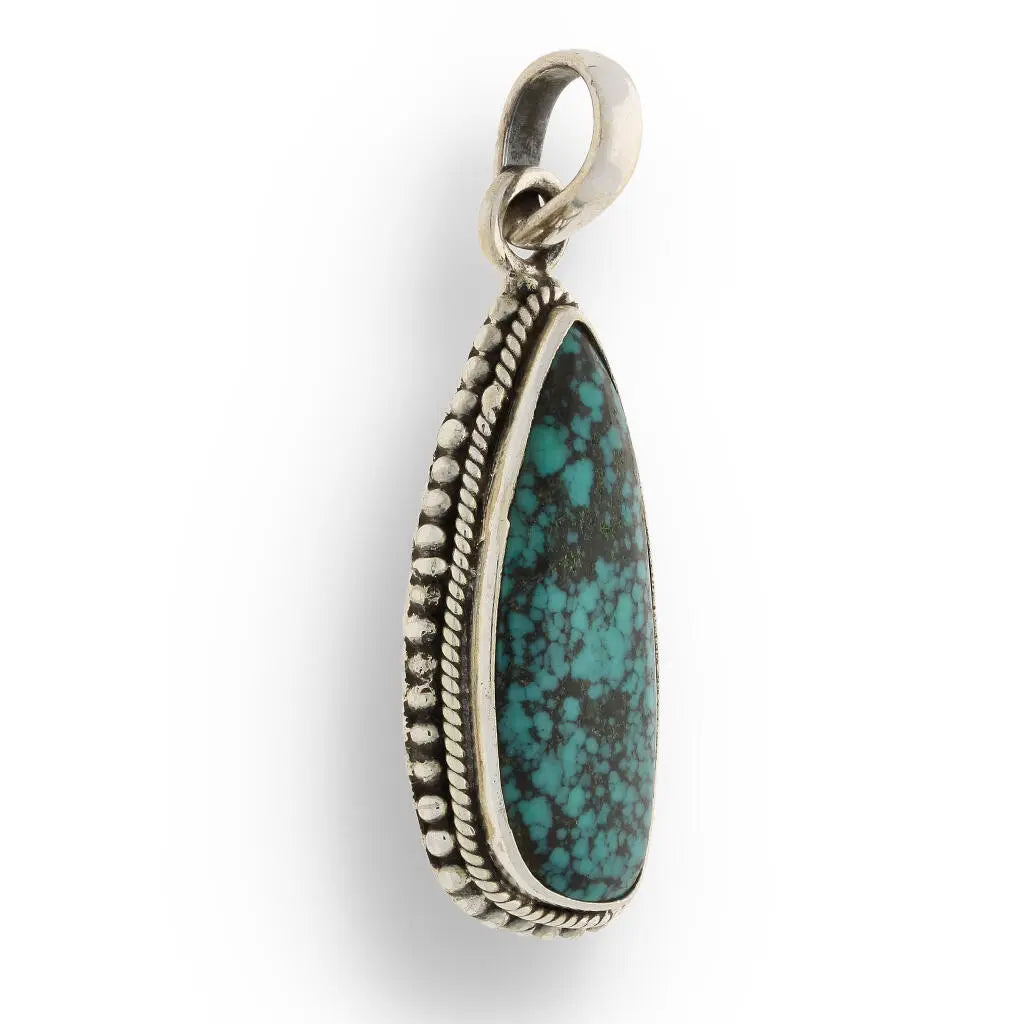 Get your Chrysocolla Sterling Silver Pendant online now or in store at Forever Gems in Franschhoek, South Africa