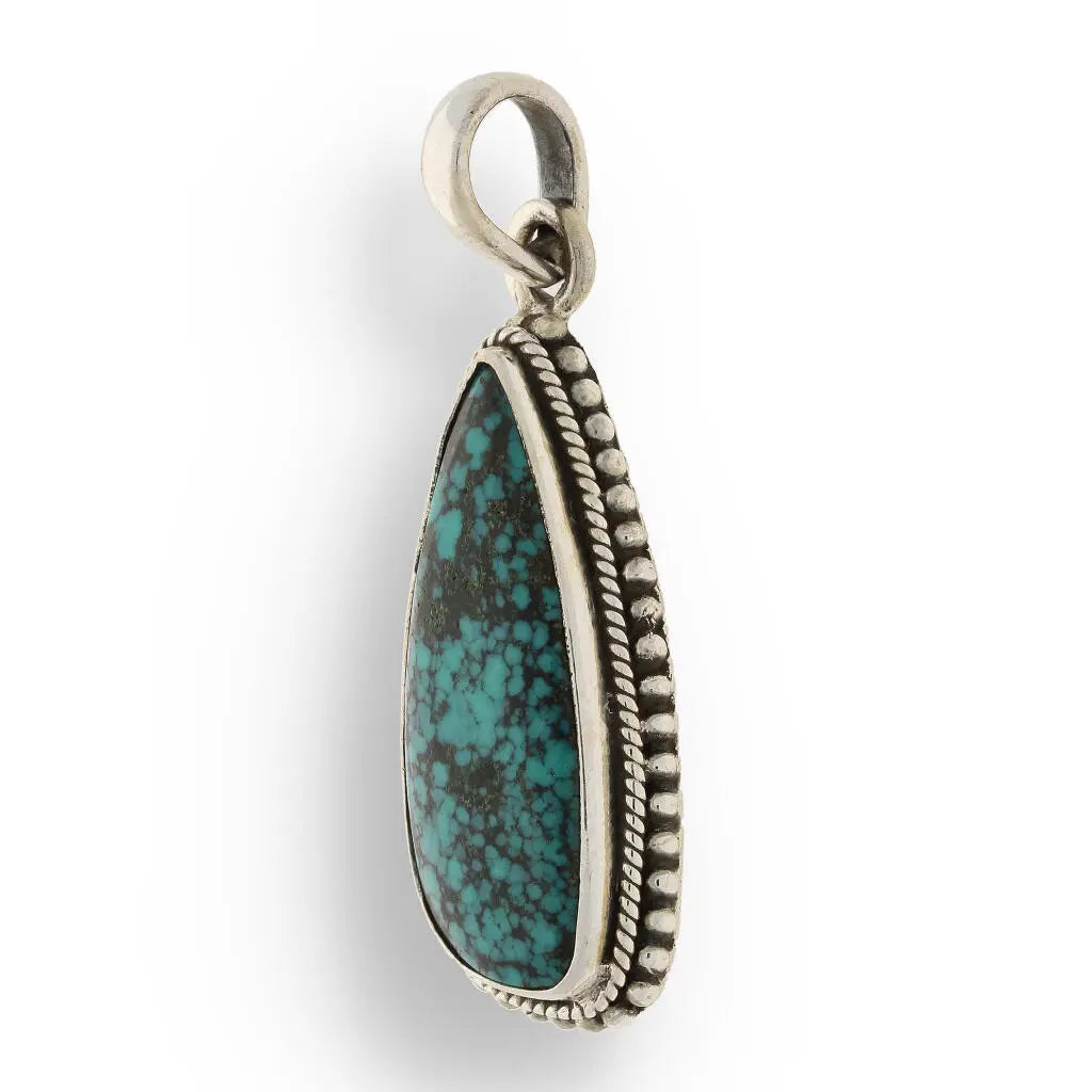 Get your Chrysocolla Sterling Silver Pendant online now or in store at Forever Gems in Franschhoek, South Africa