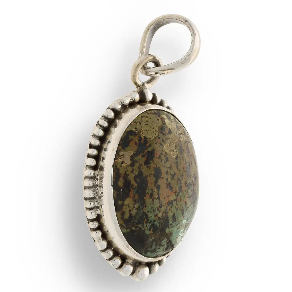 Get your Chrysocolla Sterling Silver Pendant online now or in store at Forever Gems in Franschhoek, South Africa