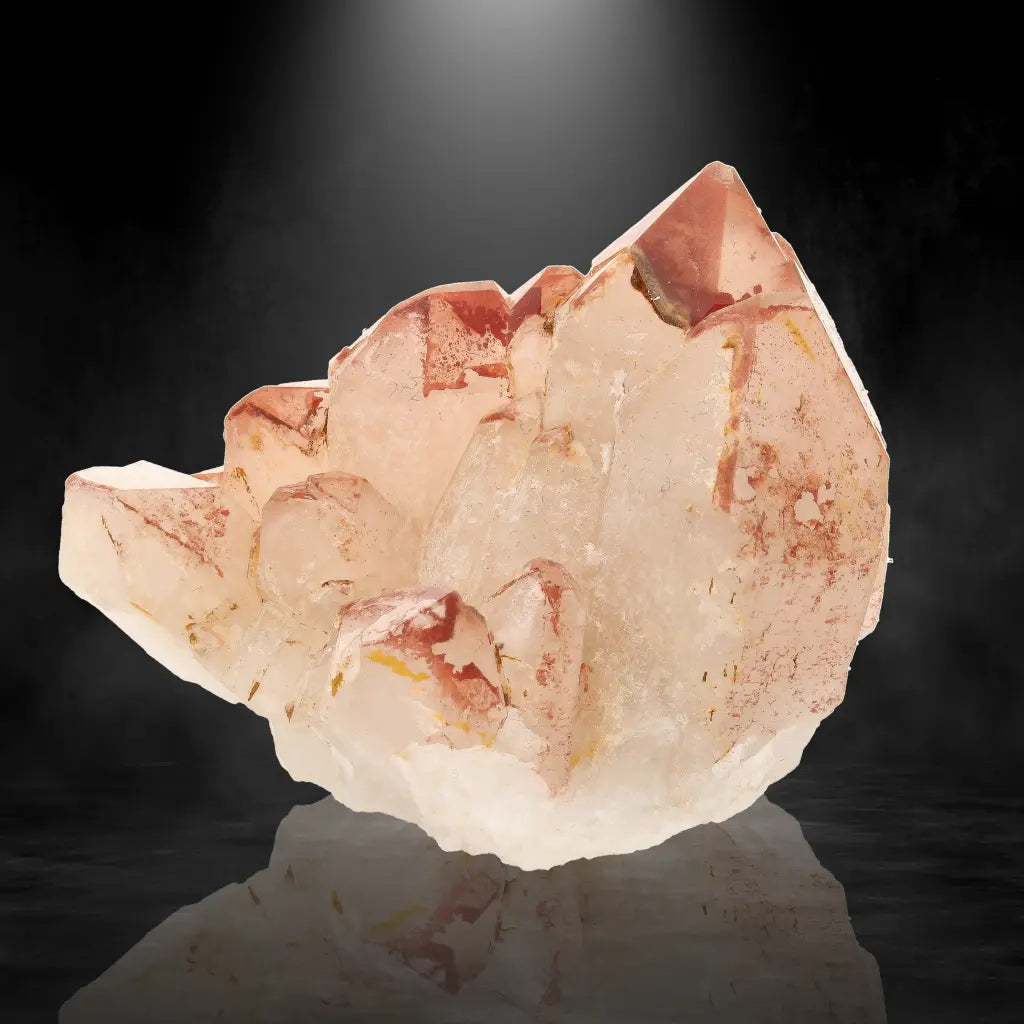 Get your Hematite Coated Quartz Cluster from Pellaberg, Northern Cape, South Africa online now or in store at Forever Gems in Franschhoek, South Africa