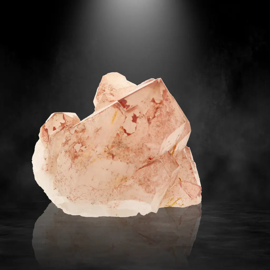 Get your Hematite Coated Quartz Cluster from Pellaberg, Northern Cape, South Africa online now or in store at Forever Gems in Franschhoek, South Africa