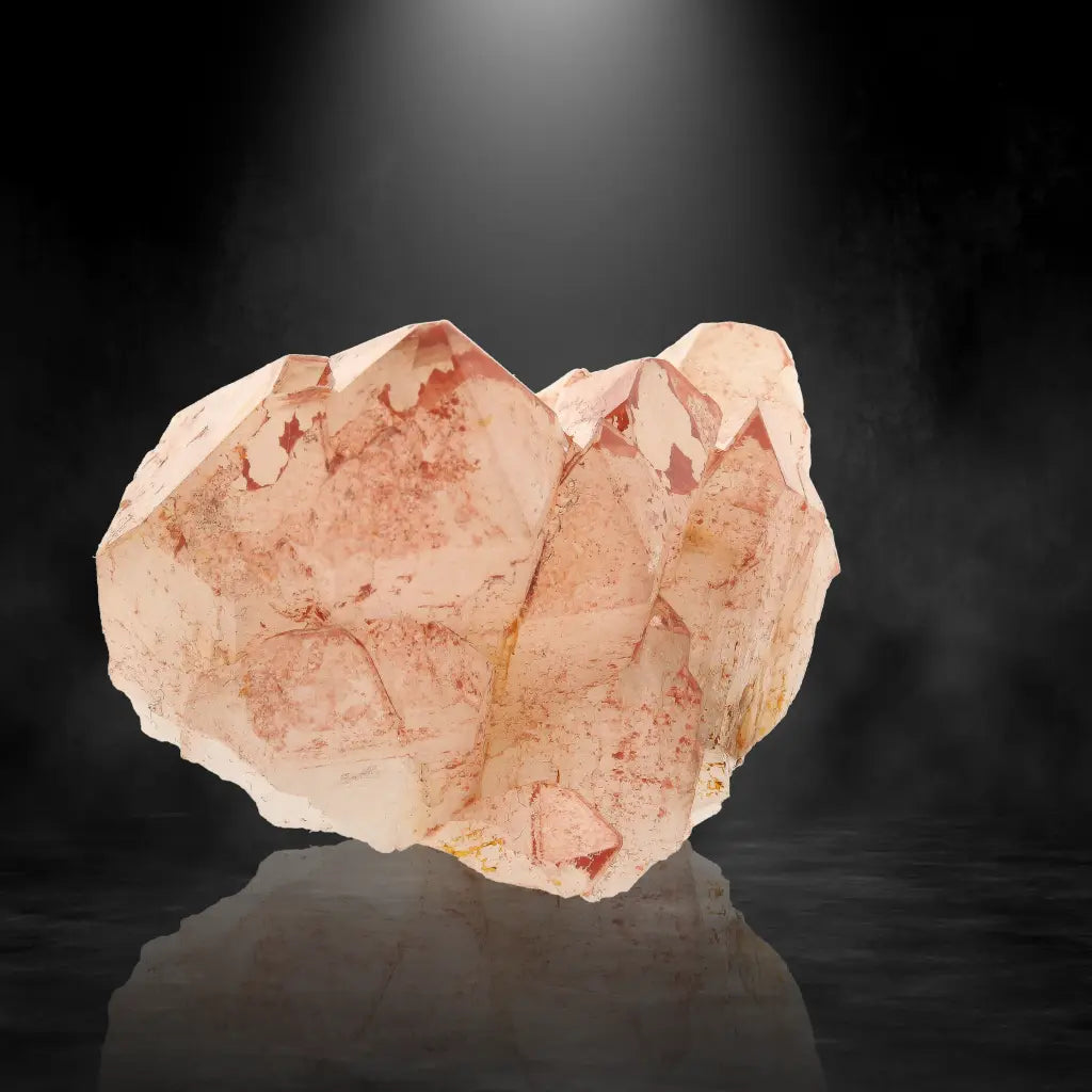 Get your Hematite Coated Quartz Cluster from Pellaberg, Northern Cape, South Africa online now or in store at Forever Gems in Franschhoek, South Africa