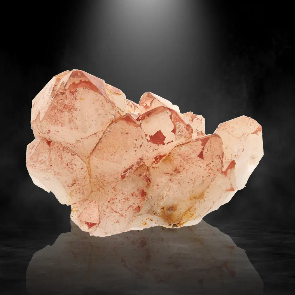 Get your Hematite Coated Quartz Cluster from Pellaberg, Northern Cape, South Africa online now or in store at Forever Gems in Franschhoek, South Africa