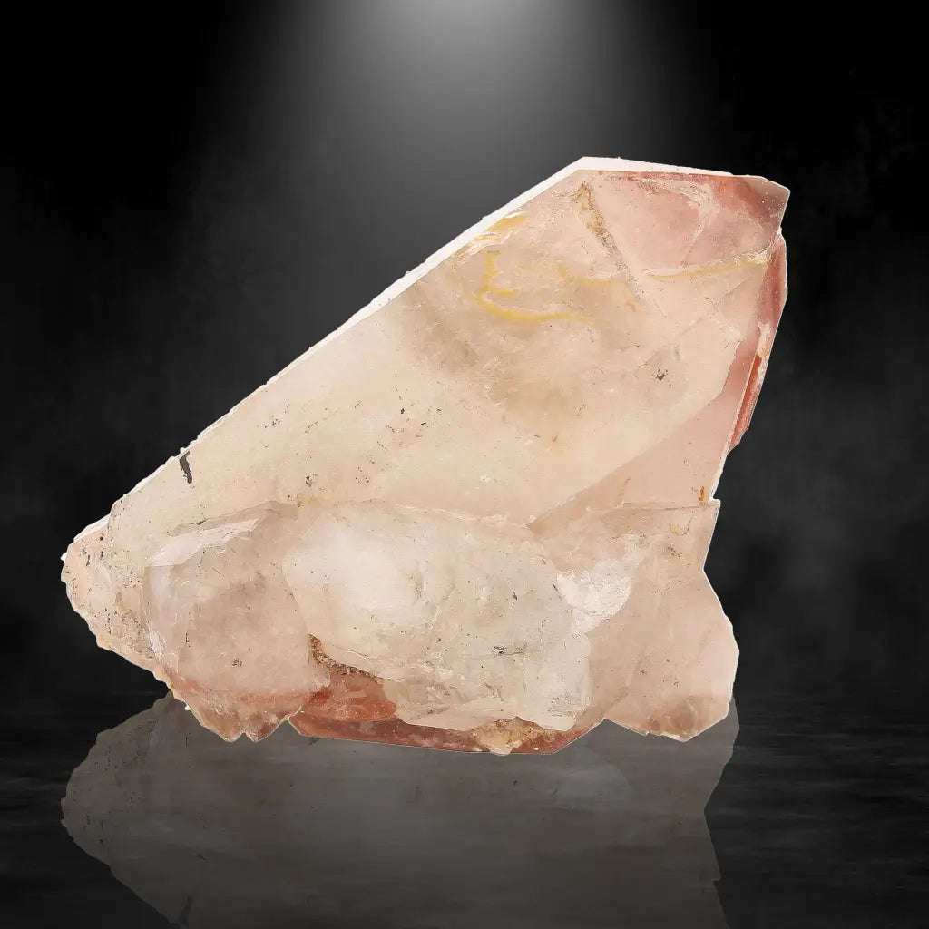 Get your Hematite Included Quartz Crystal from Pellaberg, Northern Cape, South Africa online now or in store at Forever Gems in Franschhoek, South Africa