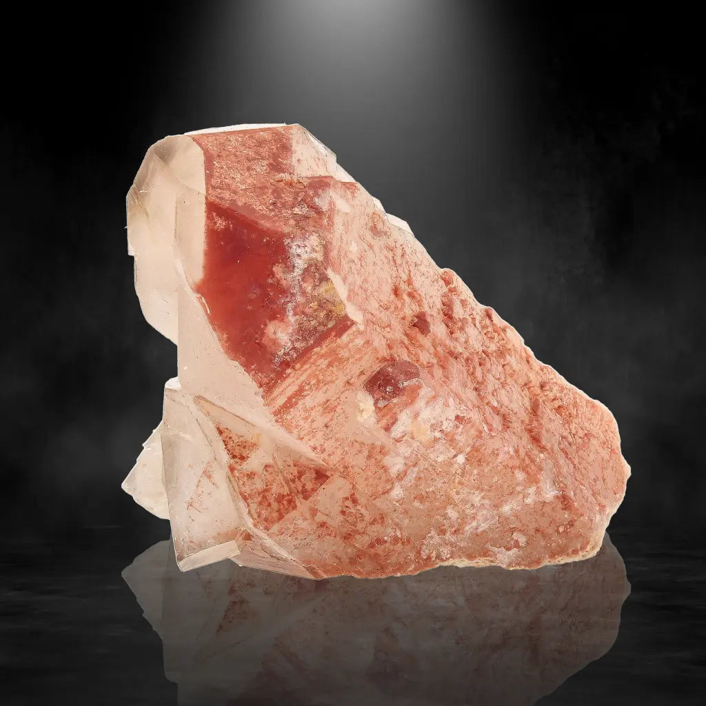 Get your Hematite Included Quartz Crystal from Pellaberg, Northern Cape, South Africa online now or in store at Forever Gems in Franschhoek, South Africa