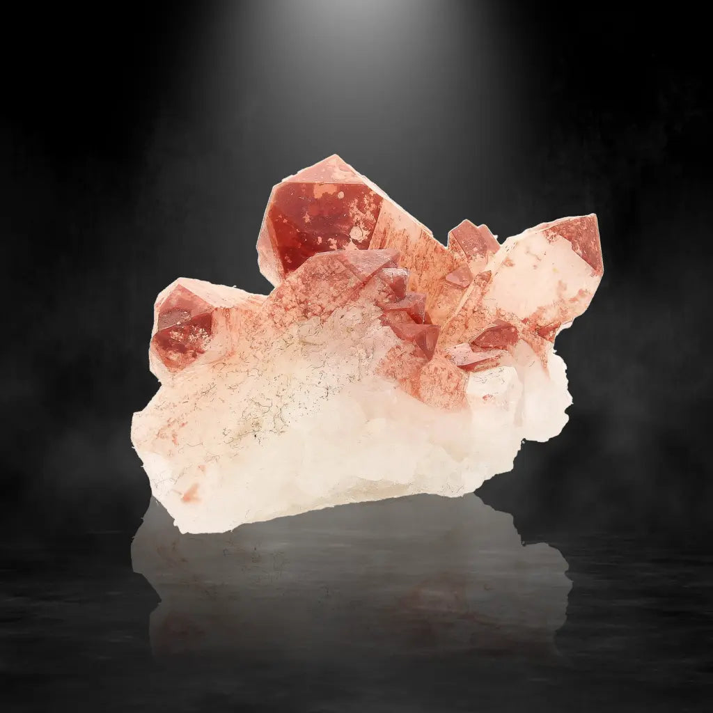 Get your Miniature Hematite Coated Quartz Cluster from Pellaberg, Northern Cape, South Africa online now or in store at Forever Gems in Franschhoek, South Africa