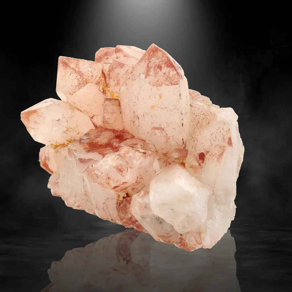 Get your Hematite Coated Quartz Cluster from Pellaberg, Northern Cape, South Africa online now or in store at Forever Gems in Franschhoek, South Africa