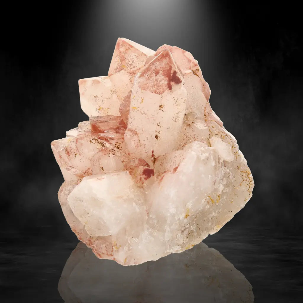 Get your Hematite Coated Quartz Cluster from Pellaberg, Northern Cape, South Africa online now or in store at Forever Gems in Franschhoek, South Africa