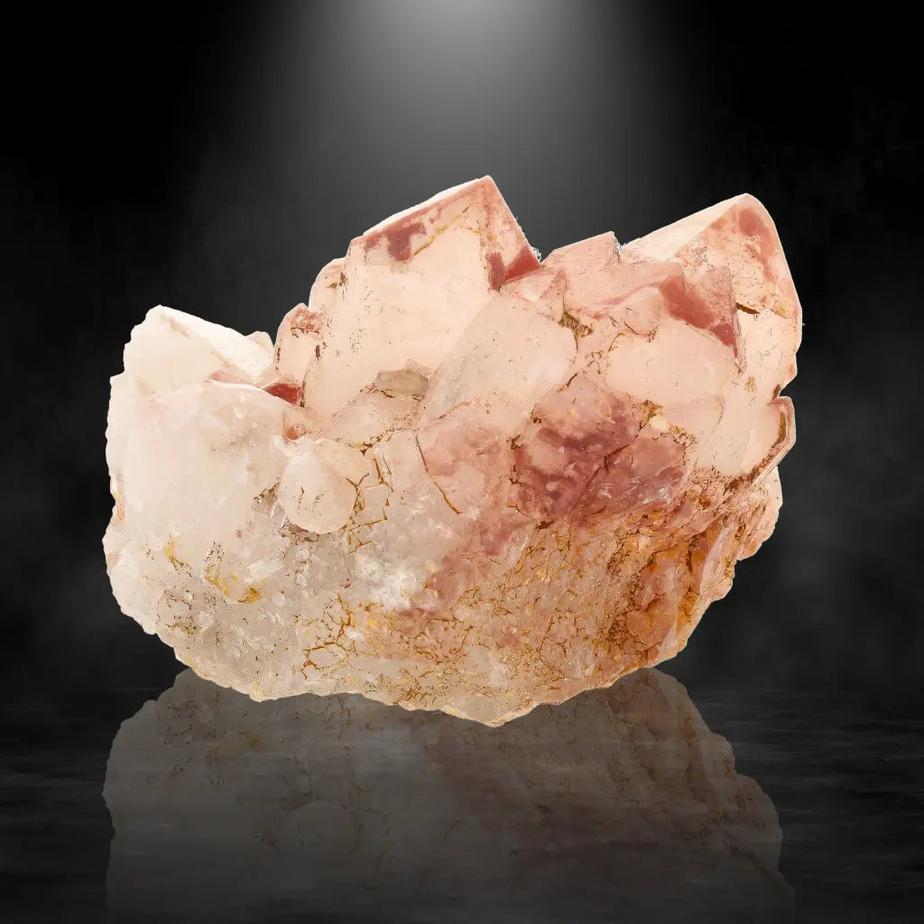 Get your Hematite Coated Quartz Cluster from Pellaberg, Northern Cape, South Africa online now or in store at Forever Gems in Franschhoek, South Africa