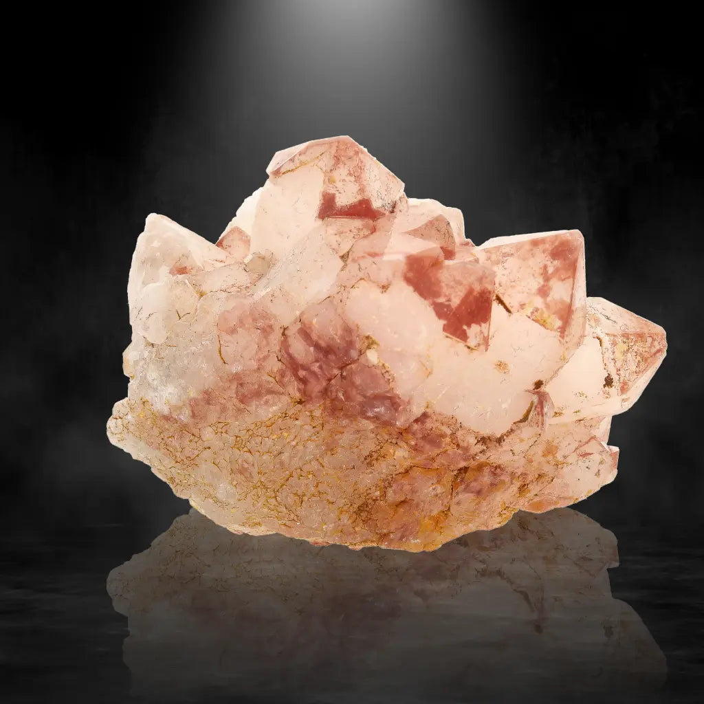 Get your Hematite Coated Quartz Cluster from Pellaberg, Northern Cape, South Africa online now or in store at Forever Gems in Franschhoek, South Africa