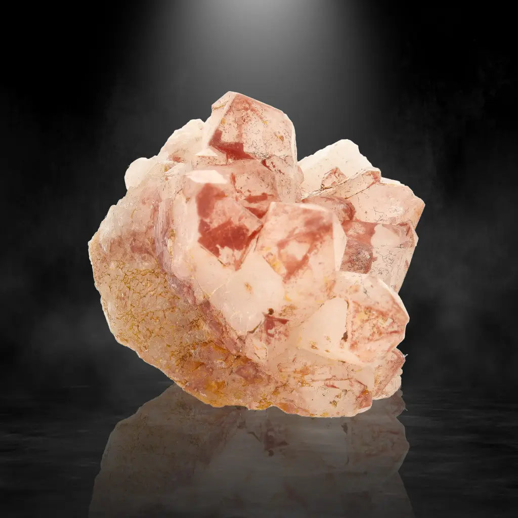 Get your Hematite Coated Quartz Cluster from Pellaberg, Northern Cape, South Africa online now or in store at Forever Gems in Franschhoek, South Africa