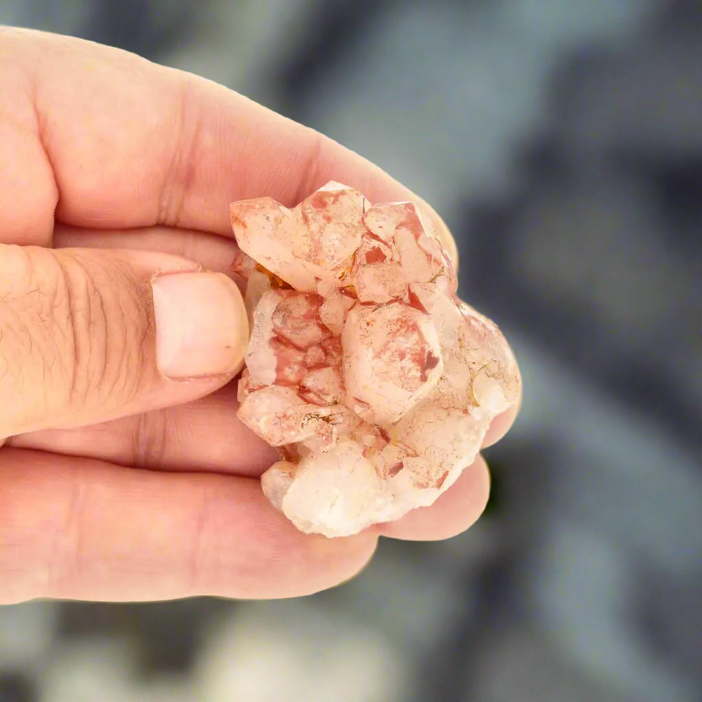 Get your Hematite Coated Quartz Cluster from Pellaberg, Northern Cape, South Africa online now or in store at Forever Gems in Franschhoek, South Africa