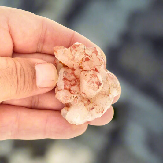 Get your Hematite Coated Quartz Cluster from Pellaberg, Northern Cape, South Africa online now or in store at Forever Gems in Franschhoek, South Africa