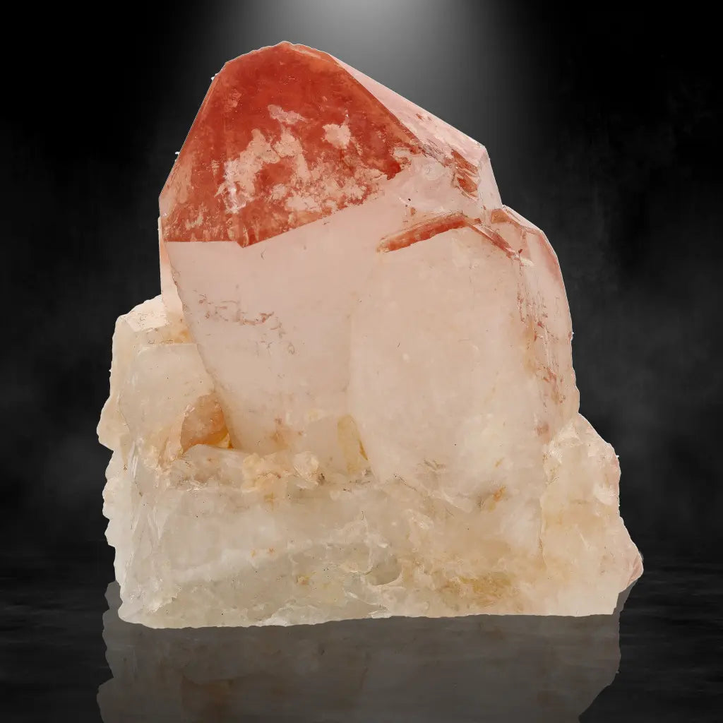 Get your Hematite Coated Quartz Cluster from Pellaberg, Northern Cape, South Africa online now or in store at Forever Gems in Franschhoek, South Africa